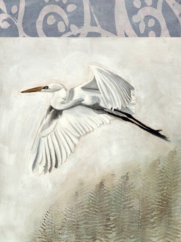 Waterbirds in Mist II