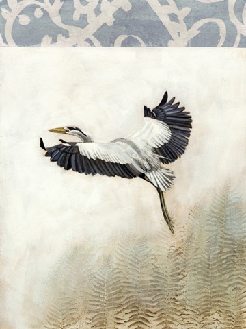 Waterbirds in Mist IV