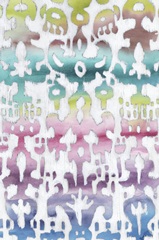 Watercolor Ikat II