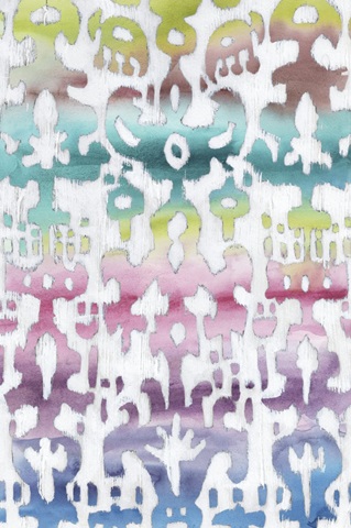 Watercolor Ikat II