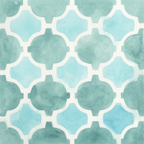 Watercolor Tile II