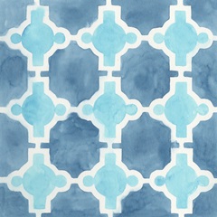 Watercolor Tile VII