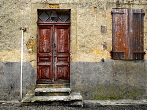 Weathered Doorway IV