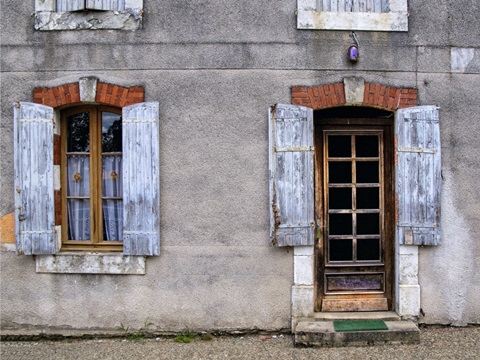 Weathered Doorway VI