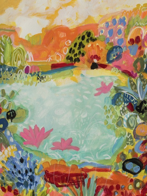 Whimsical Pond I