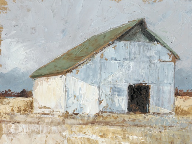 Whitewashed Barn I