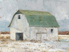 Whitewashed Barn II