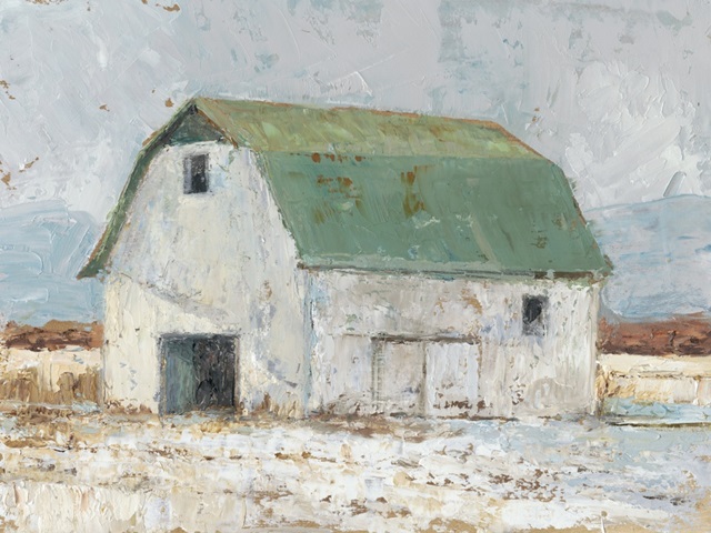 Whitewashed Barn II