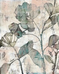 Negative Space Floral I