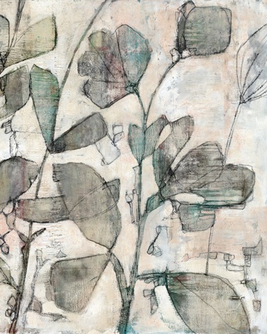 Negative Space Floral II