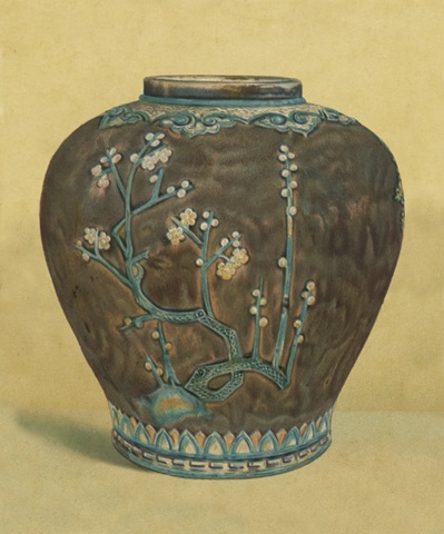Oxidized Porcelain I