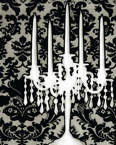 Patterned Candelabra I