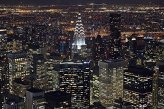 New York at Night III