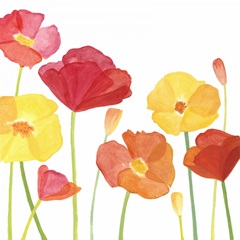 Simply Poppies I