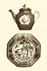 Manor Porcelain in Brown I