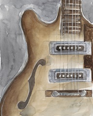 Watercolor Instrument Study I