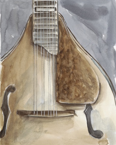 Watercolor Instrument Study II