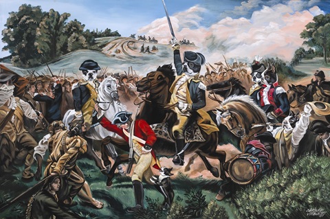 Boston Terrier Revolution 24x36