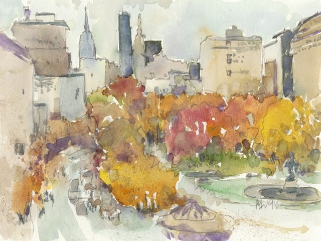 Autumn in New York - Study III