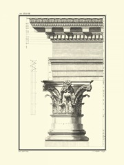 BandW Column and Cornice I