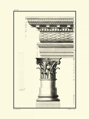 BandW Column and Cornice III