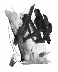 Black and Grey Collide I