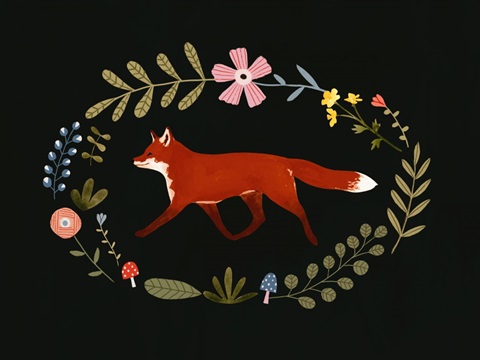 Critters and Foliage I