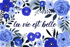 Blue Beautiful Collection A