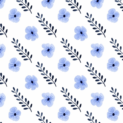 Blue Beautiful Collection I