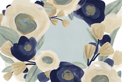 Blue Poppy Cascade Collection A