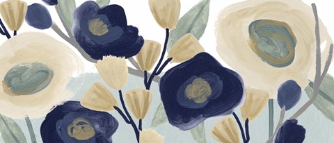 Blue Poppy Cascade Collection D