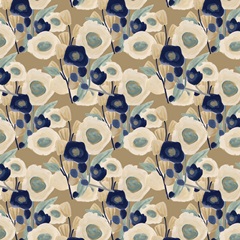 Blue Poppy Cascade Collection I