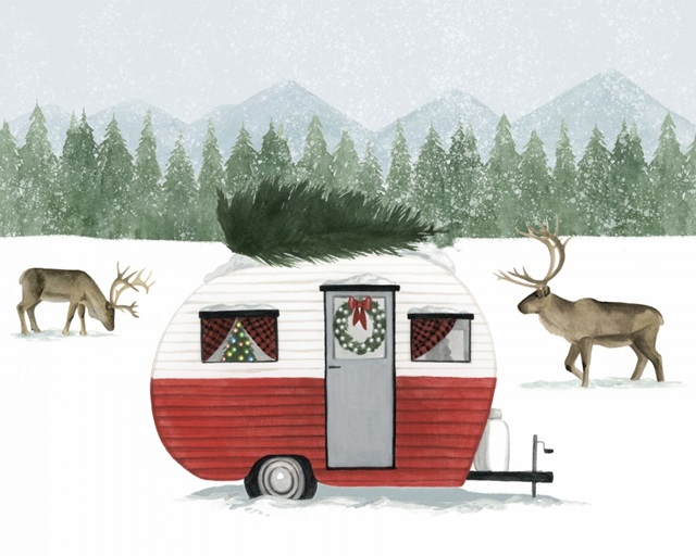 Camping for Christmas Collection A