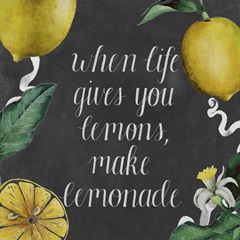 Chalkboard Citrus Collection F