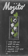 Chalkboard Cocktails Collection C