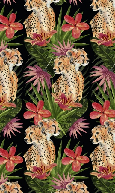Cheetah Bouquet Collection E