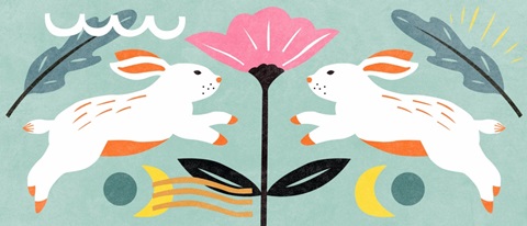 Easter Bunnies Collection D