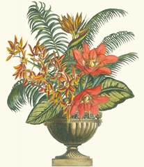 Exotic Flowers in Urn I