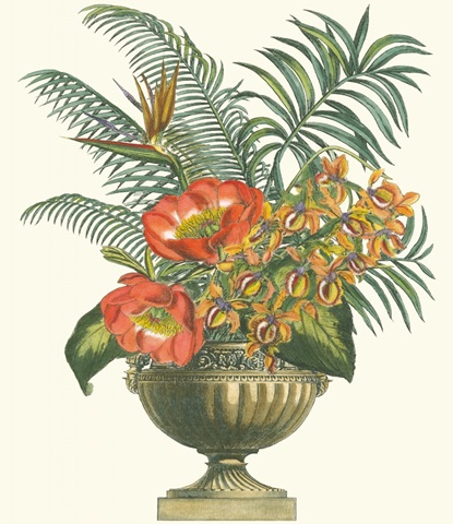 Exotic Flowers in Urn II