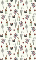 Flowering Christmas Cactus Collection E