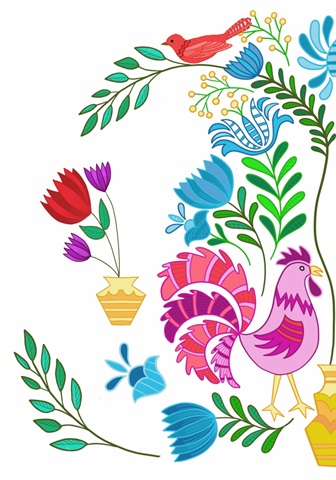 Folk Bird Collection B