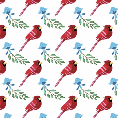 Folk Bird Collection F