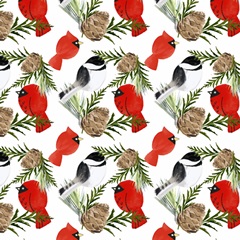 Folk Snowman Forest Collection H