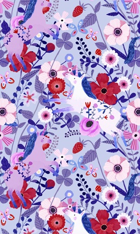 Folk Unicorn Collection E