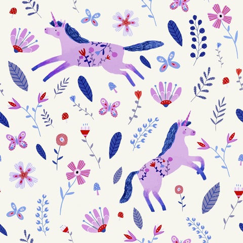 Folk Unicorn Collection F