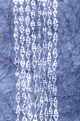 Indigo Primitive Patterns III