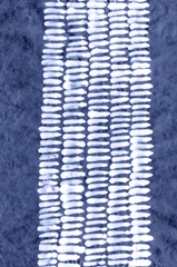 Indigo Primitive Patterns VII