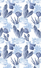 Indigo Succulent Collection E