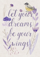 Meander in Violet Collection B