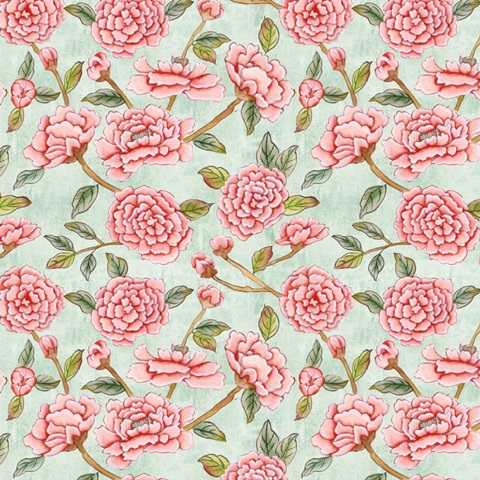 Minty Chinoiserie Collection G